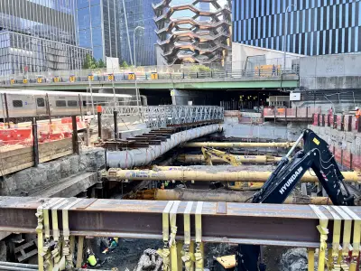 Ghost stairs and pig bones sit in the way of new NYC train tunnel