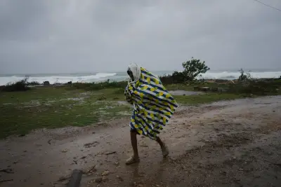 Hurricane Melissa makes landfall in eastern Cuba as a Category 3 storm