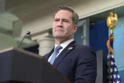 The Latest: Mike Waltz tells lawmakers he plans to make UN ‘great again’