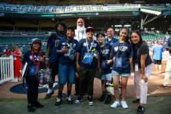 Local students mix math and baseball with MLB STEM League