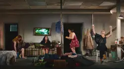 Immigrants mired in an illegal basement apartment vie for the American Dream in the play 'Queens'