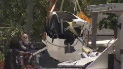 Neighbors describe hearing small plane crash in Lake Worth Beach as crews collect wreckage to examine