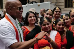Mayor Adams backs out of joint appearance with divisive Hindu figure